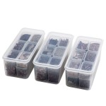 香料干货收纳盒分格家用佐料大料花椒辣椒调味盒厨房调料罐调料盒