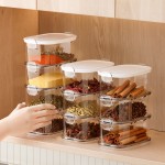 香料收纳盒厨房大料食品级家用调料盒分格套装组合盐味精罐调料罐
