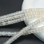 天然玉髓玛瑙直切墩墩珠 DIY手串项链散珠饰品配件批发