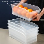日式抽屉式冰箱收纳盒厨房食品级水果蔬菜鸡蛋盒冷藏保鲜储存盒