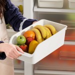 冰箱收纳盒食品级保鲜盒家用蔬菜水果鸡蛋抽屉式厨房整理便携收纳