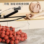PET厨房冰箱收纳盒透明冷藏收纳盒子食品分类水果蔬菜冻肉保鲜盒