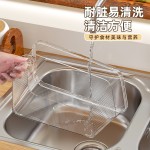 25年新款冰箱保鲜盒厨房蔬菜透明收纳盒带盖带手柄叠放冰箱收纳盒