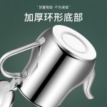 电商爆款不锈钢安士壶油壶滤渣隔油储油罐多用调料瓶调料瓶带滤网