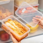 厨房大容量泡菜盒密封保鲜盒食品级冰箱专用收纳盒带盖凉拌菜盒子