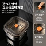 特价包邮加厚不锈钢方形保鲜盒带盖冰箱冷藏耐高温厨房密封收纳盒