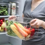 冰箱带盖子收纳盒保鲜盒食品级盒子收纳整理冷冻冷藏专用把手储物