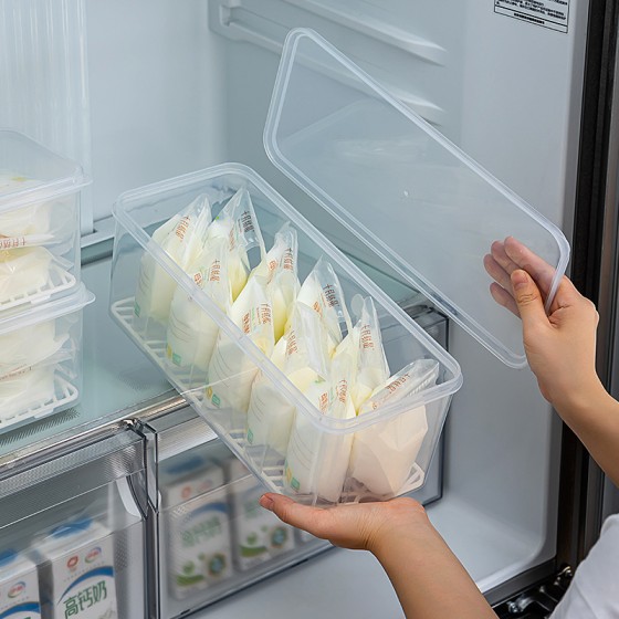 存奶保鲜盒透明密封盒冷冻收纳盒冰箱母乳专用食品级奶袋储存盒