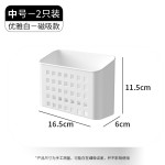 冰箱磁吸收纳盒侧面置物架免打孔壁挂式挂架保鲜膜调料厨房收纳架