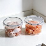 家用收纳盒圆形冰箱大容量可冷藏果蔬微波食物盒密封食品级保鲜盒
