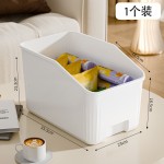 带盖收纳盒家用橱柜冰箱蔬果调料零食收纳箱多功能带滑轮整理盒