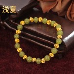 金店同款黄金色转运珠手链手串新中式轻奢国风女士七夕送女友礼物
