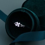 s999四叶草足银闺蜜戒指女时尚个性韩版小众设计冷淡风轻奢ins潮