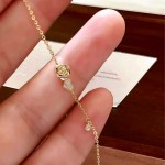 S925纯银18K金色小王子的玫瑰花手链温柔极细精致百搭高级感手饰