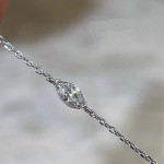 叠戴超好看s925纯银镀K金马眼钻手链基础日常小众设计百搭手饰