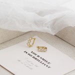 S925纯银纯镀18K金耳钉女三颗锆石耳圈耳扣简约气质百搭耳环耳饰