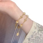 福禄生花实心葫芦花新中式国风手链女轻奢小众高级感手饰首饰批发