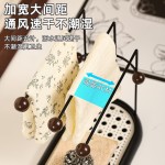中古风厨房抹布架家用水槽洗碗海绵沥水架窗台置物架毛巾收纳挂架