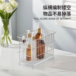 不锈钢沥水收纳篮厨房置物架碗碟水果杂物整理筐可厨房收纳置物架