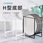 日式厨房碗碟架橱柜内餐盘架沥水碗盘托架家用餐具整理收纳架神器