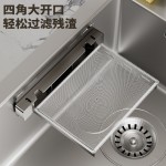 厨房水槽折叠过滤网架一次性剩饭剩菜洗碗池垃圾沥水篮置物架