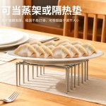 430不锈钢可伸缩碗碟收纳架 厨房锅盖架置物挂架折叠沥水收纳架