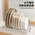 厨房碗碟架不锈钢沥水碗架餐盘收纳架厨房置物架滤水架碗碟收纳架