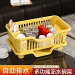 厨房沥水碗架水槽边洗碗沥水篮放碗盘置物架筷子收纳架餐具滤水篮