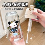 家用喷油壶自动开合喷倒食用油喷雾雾化加厚喷油瓶厨房便捷不挂油