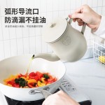 不锈钢油壶厨房防漏过滤罐家用安士壶不挂油装油瓶大容量神器油壸