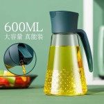 德国 不挂油玻璃油壶自动开合家用油瓶防漏家用厨房油罐调料瓶壶