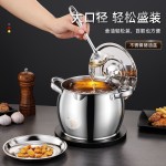 不锈钢家居用品油壶大容量滤油储油带过滤厨房欧式装饰器皿储物罐