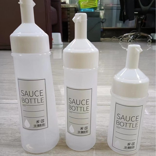 塑料带盖油瓶挤酱瓶食品级酱汁瓶番茄沙拉挤压分装瓶蜂蜜瓶果酱瓶