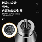 新304不锈钢油壶 家用厨房酱油醋调味瓶防漏油罐腰形欧式油壶批发