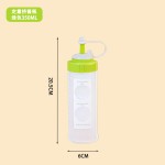 定量挤酱瓶商用挤压瓶番茄酱果酱沙拉酱瓶子酱油瓶加厚尖嘴调料瓶