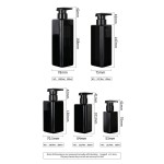 现货新款三角洗发水瓶三角形乳液塑料瓶300ml500ml沐浴油瓶