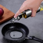 岛奇玻璃调味瓶厨房用防漏防挂油瓶按压式密封装油酱油料酒油醋瓶