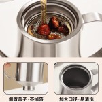 食品级加厚304不锈钢油壶不挂油 家用厨房滤网储油罐大容量酱油壶