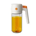 喷倒两用油壶喷油壶不挂油玻璃厨房家用调料瓶防漏油罐雾化喷油瓶
