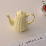 北欧陶瓷油壶家用油罐带盖油瓶厨房用品调味瓶酱油壶醋壶调料瓶套