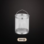 跨境304不锈钢大容量储油壶二合一炸锅组合厨房带盖家用滤油壶