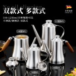 特厚不锈钢油壶家用厨房不挂油储油瓶大容量过滤油渣壶可定制logo