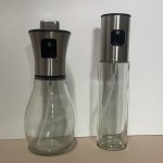喷油壶玻璃厨房家用空气炸锅喷油瓶食用锈钢喷雾瓶雾化油罐喷头
