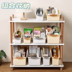 厨房收纳盒大容量塑料带轮锅具整理盒家用神器抽屉式水槽储物盒