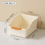厨房收纳盒大容量塑料带轮锅具整理盒家用神器抽屉式水槽储物盒