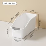 厨房收纳盒大容量塑料带轮锅具整理盒家用神器抽屉式水槽储物盒