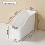 厨房收纳盒大容量塑料带轮锅具整理盒家用神器抽屉式水槽储物盒