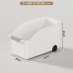 厨房收纳盒大容量塑料带轮锅具整理盒家用神器抽屉式水槽储物盒