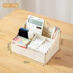教室粉笔收纳盒讲台板擦子办公室桌面文具置物架创意笔筒开学好物