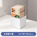 笔筒ins高颜值集简约无印风亚克力学生宿舍桌面化妆刷杂物收纳桶